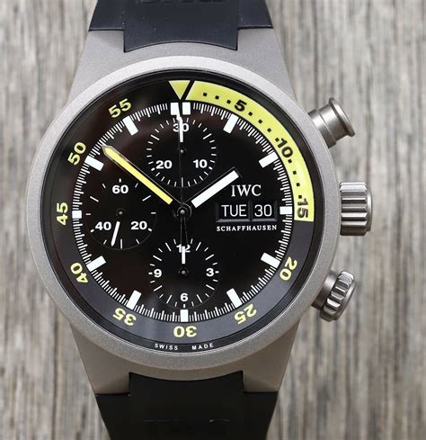 iwc aquatimer chronograph titanium